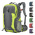 40L Waterproof Hiking Camping Backpack with Rain Cover, Lightweight Travel Daypack, Blue