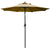 9' Patio Umbrella Outdoor Table Umbrella with 8 Sturdy Ribs (Tan)