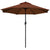 9' Patio Umbrella Outdoor Table Umbrella with 8 Sturdy Ribs (Tan)