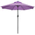 9' Patio Umbrella Outdoor Table Umbrella with 8 Sturdy Ribs (Tan)
