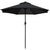 9' Patio Umbrella Outdoor Table Umbrella with 8 Sturdy Ribs (Tan)