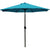 9' Patio Umbrella Outdoor Table Umbrella with 8 Sturdy Ribs (Tan)