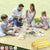 Extra Large Picnic Outdoor Blanket, 80''x80'' Waterproof Foldable Blankets Gingham Picnic Mat for Beach, Camping Grass Lawn Park Accessories Cute Couple Gifts Ideas Wedding Registry(Green White)
