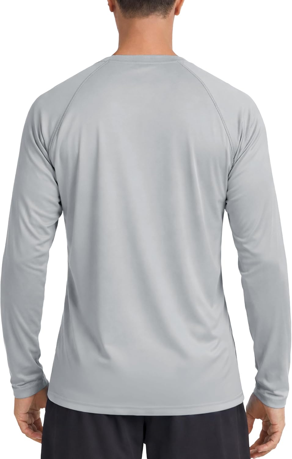 Men's UPF 50+ Sun Protection UV SPF Shirts Long Sleeve Lightweight Quick Dry Swim T-Shirts Rash Guard