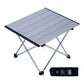 Ultralight Compact Camping Folding Table with Carry Bag (Black - S)
