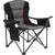 Heavy Duty Camping Chair 500LBS Capacity, Oversized Folding Chair for Heavy People, Padded Portable Outdoor Chair with Cooler Bag & Cup Holder for Camping, Fishing, Beach