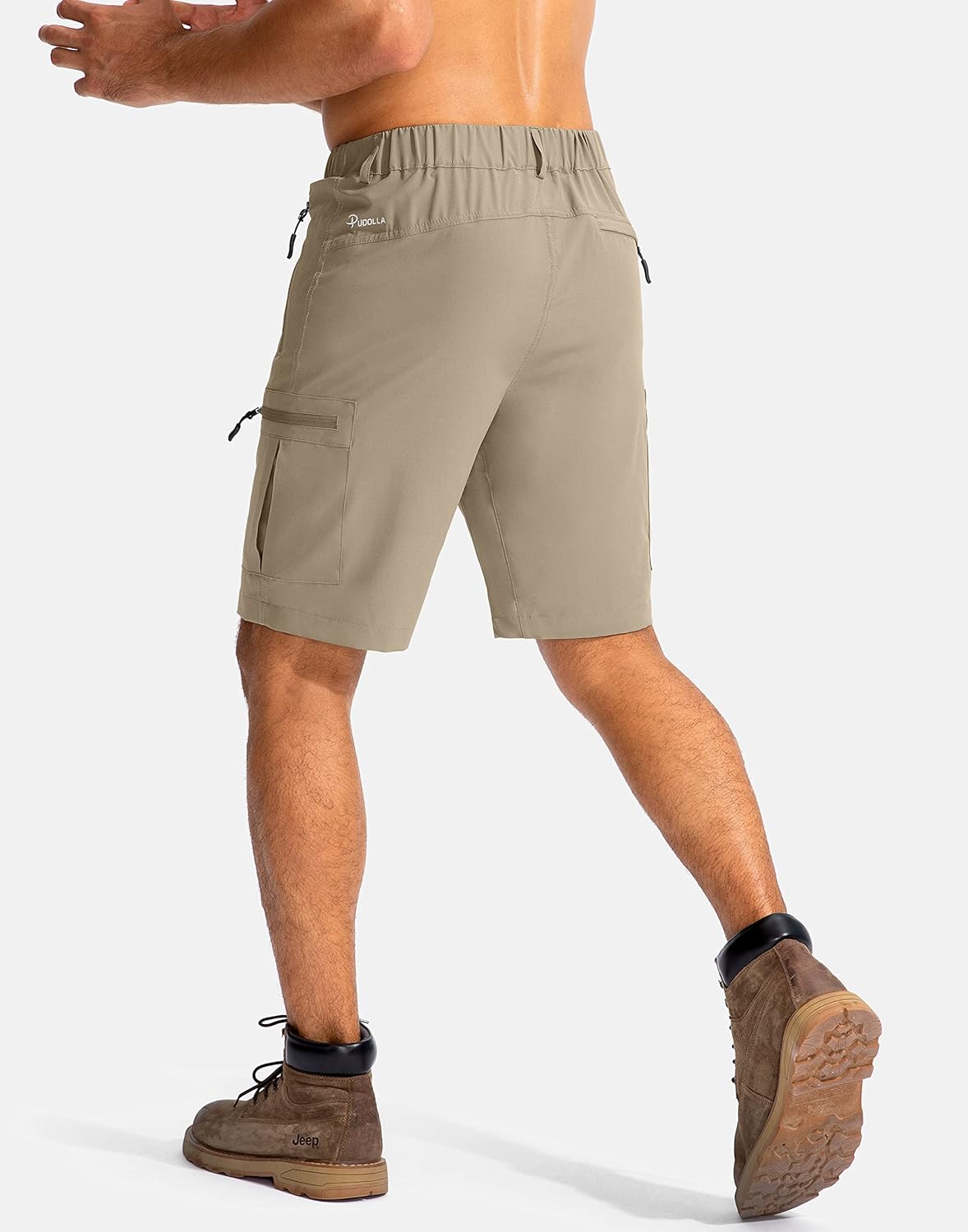 Men's Hiking Cargo Shorts 9"/7"/11" Lightweight Outdoor Shorts for Men Trip Golf Camping Casual with 5 Zipper Pockets