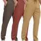 3 Pack Mens Athletic Sweatpants with Zipper Pockets,Workout Gym Joggers Pants for Men Running Jogging Pants