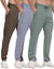 3 Pack Mens Athletic Sweatpants with Zipper Pockets,Workout Gym Joggers Pants for Men Running Jogging Pants