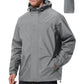Men Lightweight Waterproof Rain Jacket Hooded Windbreaker Packable Outdoor Coat for Golf Running Hiking Travel
