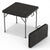 6 Feet Foldable Table with Built in Handle & Steel Legs | 6FT Heavy Duty Folding Portable | Perfect for Party, Dining, Wedding, Events, Picnic Indoor, Outdoor, Camping, Utility, Folding - 6 Foot
