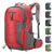 40L Waterproof Hiking Camping Backpack with Rain Cover, Lightweight Travel Daypack, Blue