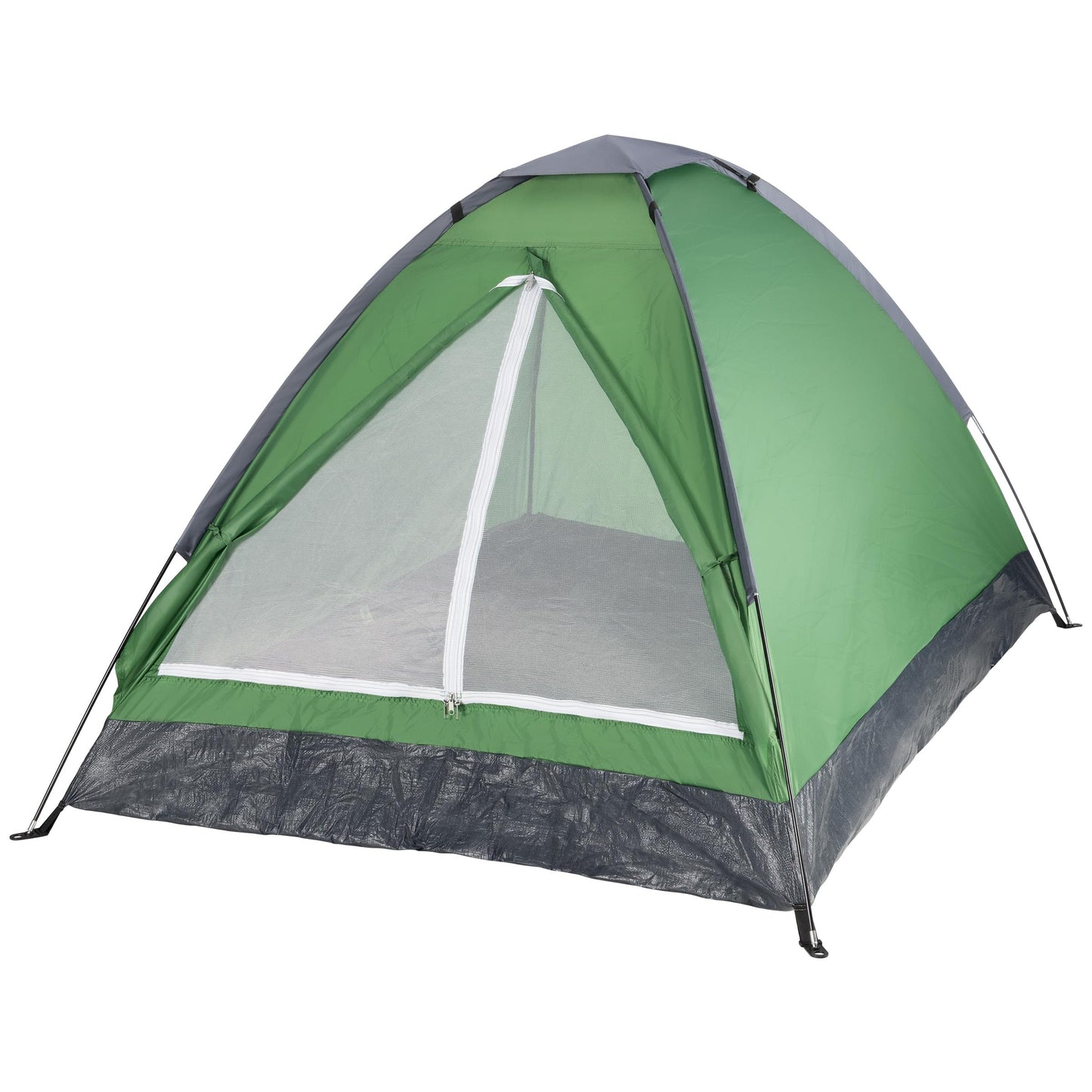 2 Person Outdoors Camping Tent with Rain Fly and Carrying Bag - Lightweight Outdoor Pop Up Tents for Camping Essentials, Music Festivals, Backpacking, Hiking, or Beach Shelter