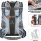 40L Waterproof Hiking Camping Backpack with Rain Cover, Lightweight Travel Daypack, Blue