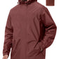 Men Lightweight Waterproof Rain Jacket Hooded Windbreaker Packable Outdoor Coat for Golf Running Hiking Travel