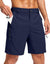 Men's Hiking Cargo Shorts 9"/7"/11" Lightweight Outdoor Shorts for Men Trip Golf Camping Casual with 5 Zipper Pockets
