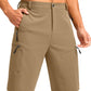 Men's Hiking Cargo Shorts 9"/7"/11" Lightweight Outdoor Shorts for Men Trip Golf Camping Casual with 5 Zipper Pockets