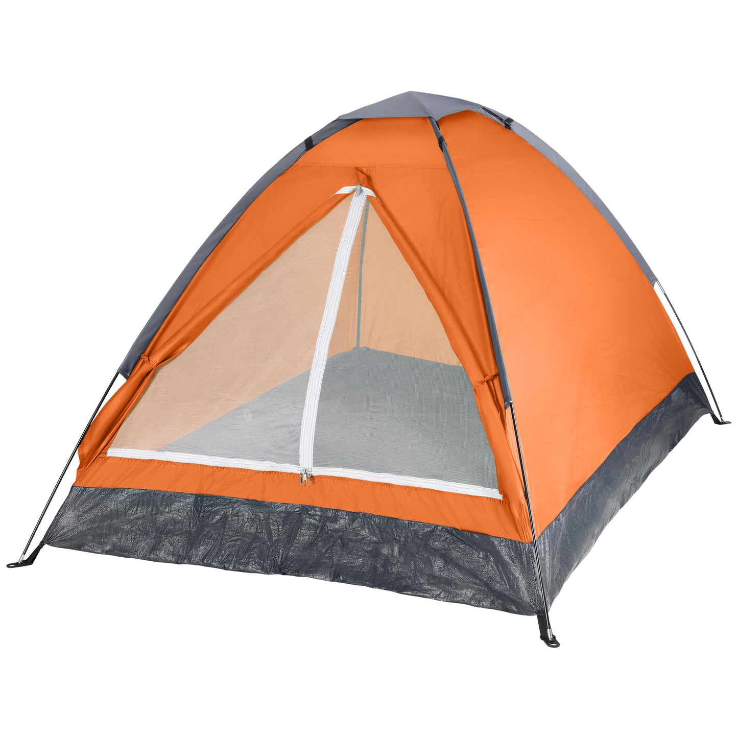 2 Person Outdoors Camping Tent with Rain Fly and Carrying Bag - Lightweight Outdoor Pop Up Tents for Camping Essentials, Music Festivals, Backpacking, Hiking, or Beach Shelter