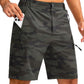 Men's Hiking Cargo Shorts 9"/7"/11" Lightweight Outdoor Shorts for Men Trip Golf Camping Casual with 5 Zipper Pockets
