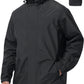 Men Lightweight Waterproof Rain Jacket Hooded Windbreaker Packable Outdoor Coat for Golf Running Hiking Travel