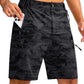 Men's Hiking Cargo Shorts 9"/7"/11" Lightweight Outdoor Shorts for Men Trip Golf Camping Casual with 5 Zipper Pockets