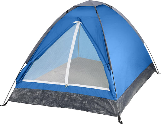 2 Person Outdoors Camping Tent with Rain Fly and Carrying Bag - Lightweight Outdoor Pop Up Tents for Camping Essentials, Music Festivals, Backpacking, Hiking, or Beach Shelter