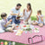 Extra Large Picnic Outdoor Blanket, 80''x80'' Waterproof Foldable Blankets Gingham Picnic Mat for Beach, Camping Grass Lawn Park Accessories Cute Couple Gifts Ideas Wedding Registry(Green White)