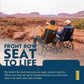 Portable Rocking Chair - Navy Topo
