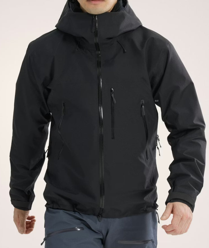 Outdoor Hard Shell Jacket Men Waterproof Windproof Outerwear